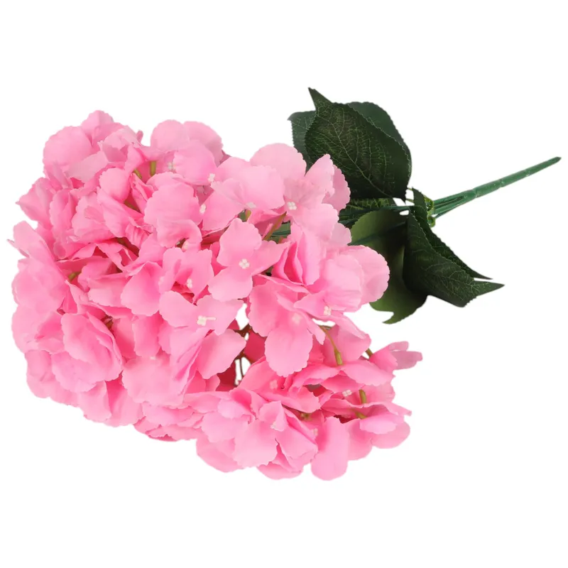 BUKIET HORTENSJI 46 cm - Różowy