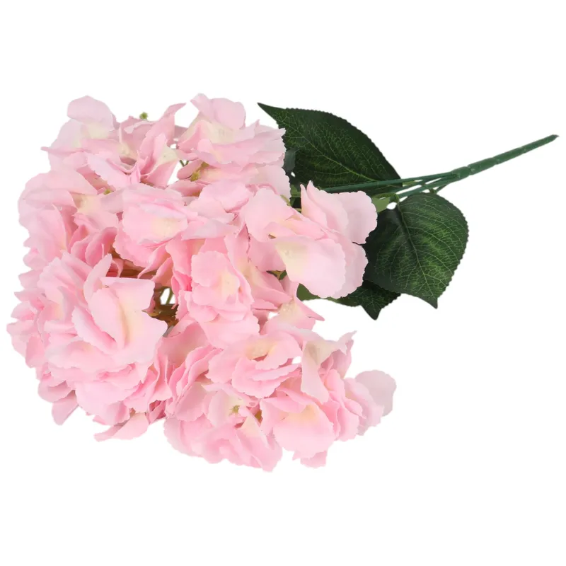 BUKIET HORTENSJI Jasno-Różowy 46 cm