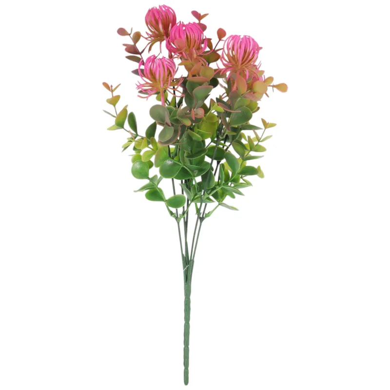PROTEA BUKIET SZTUCZNY Dodatek Do Kompozycji 32 cm - Różowy