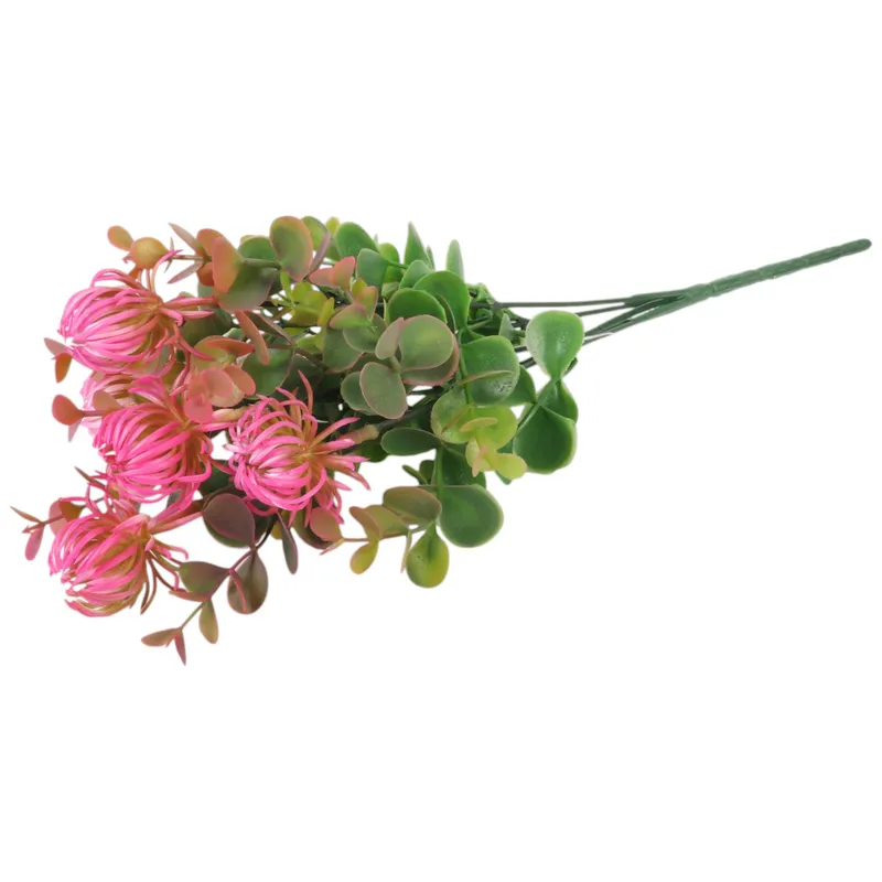 PROTEA BUKIET SZTUCZNY Dodatek Do Kompozycji 32 cm - Różowy