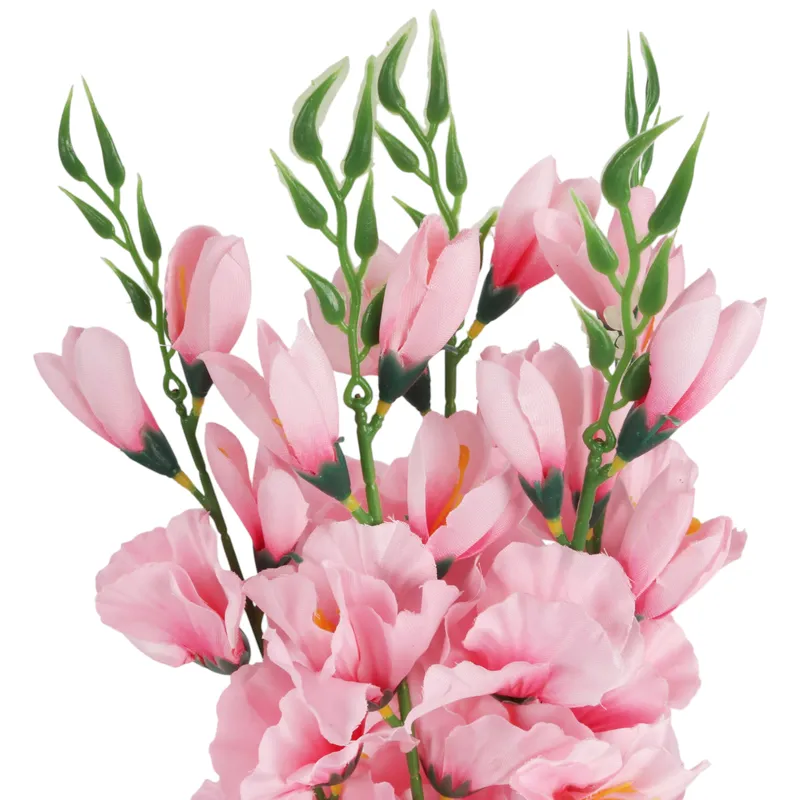 BUKIET 5 GAŁĄZEK MIECZYKÓW Jasno-Różowy GLADIOLA 67 cm