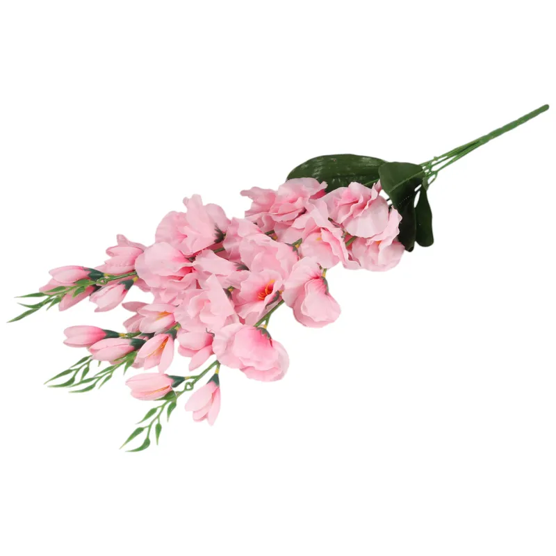 BUKIET 5 GAŁĄZEK MIECZYKÓW Jasno-Różowy GLADIOLA 67 cm