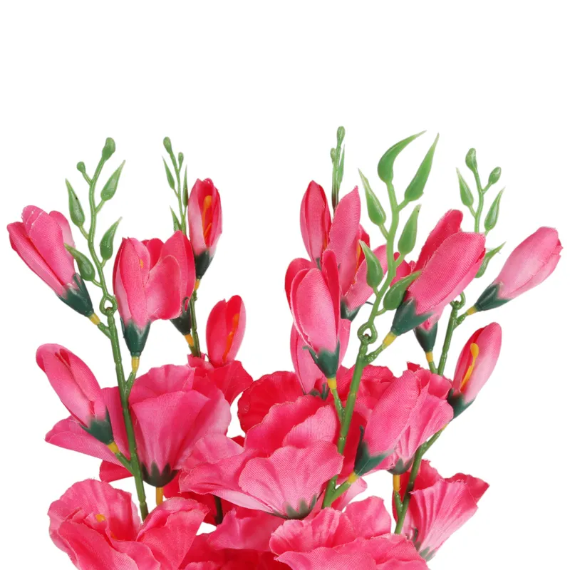 BUKIET 5 GAŁĄZEK MIECZYKÓW Ciemno-Różowy GLADIOLA 67 cm