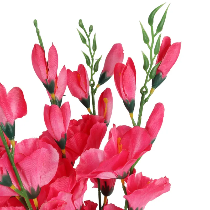BUKIET 5 GAŁĄZEK MIECZYKÓW Ciemno-Różowy GLADIOLA 67 cm