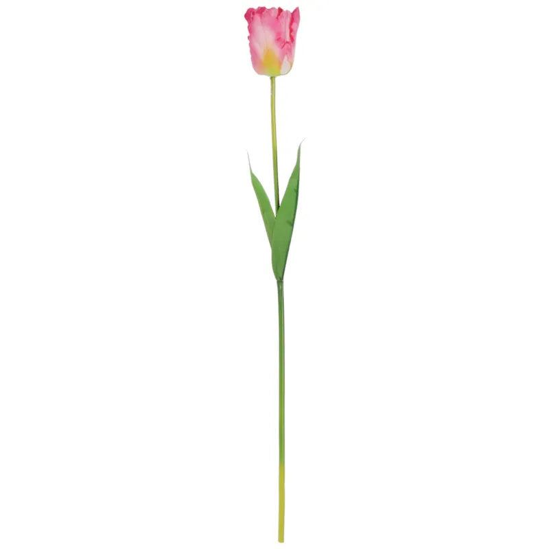 TULIPAN KWIAT SZTUCZNY Do Wazonu 56 cm - Różowy