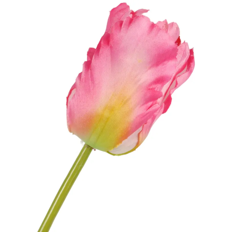 TULIPAN KWIAT SZTUCZNY Do Wazonu 56 cm - Różowy