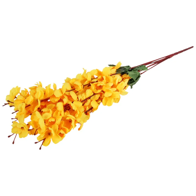 Sztuczny Bukiet 7 Żółtych Jabłoni 56 cm