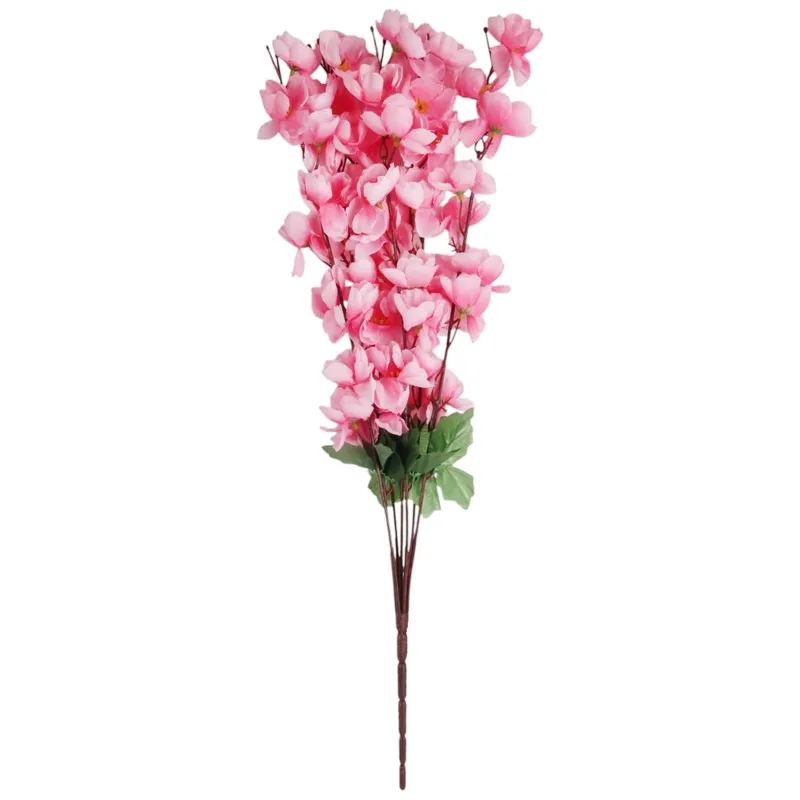 Sztuczny Bukiet 7 Jasno-Różowych Jabłoni 56 cm