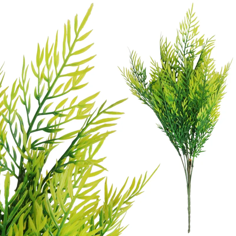 Bukiet 7 Gałązek Asparagusa 45 cm - Zielony