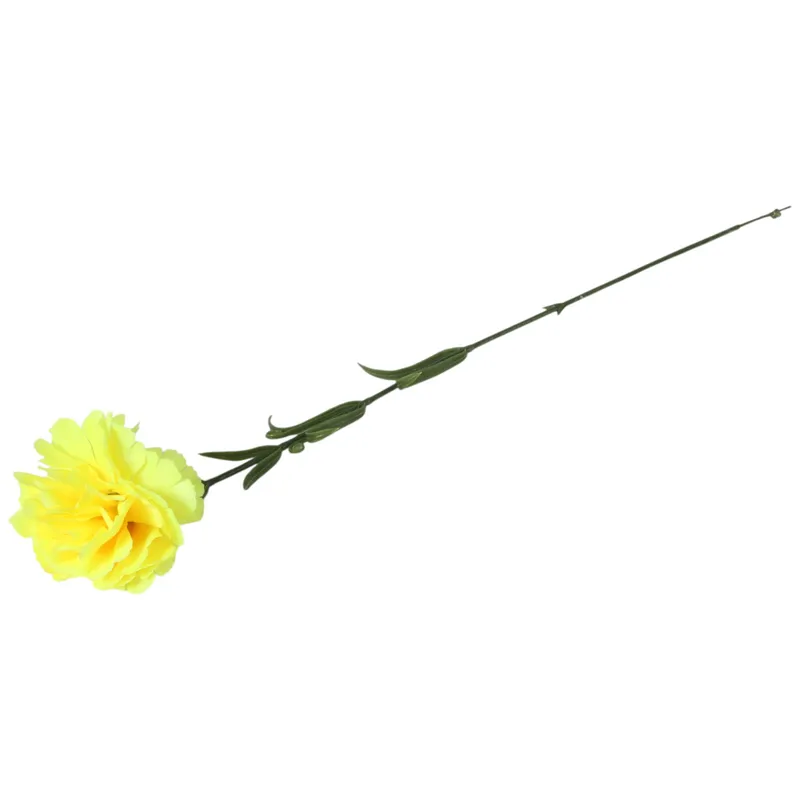 Goździk Pojedynka W Kolorze Żółtym 54 cm