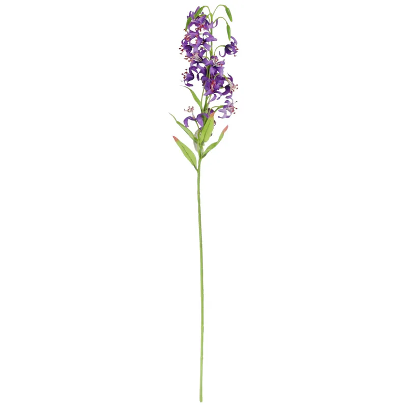 GAŁĄZKA DROBNEJ LILII W Kolorze Różowym 85 cm