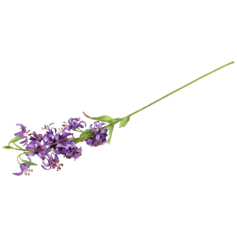 GAŁĄZKA DROBNEJ LILII W Kolorze Różowym 85 cm