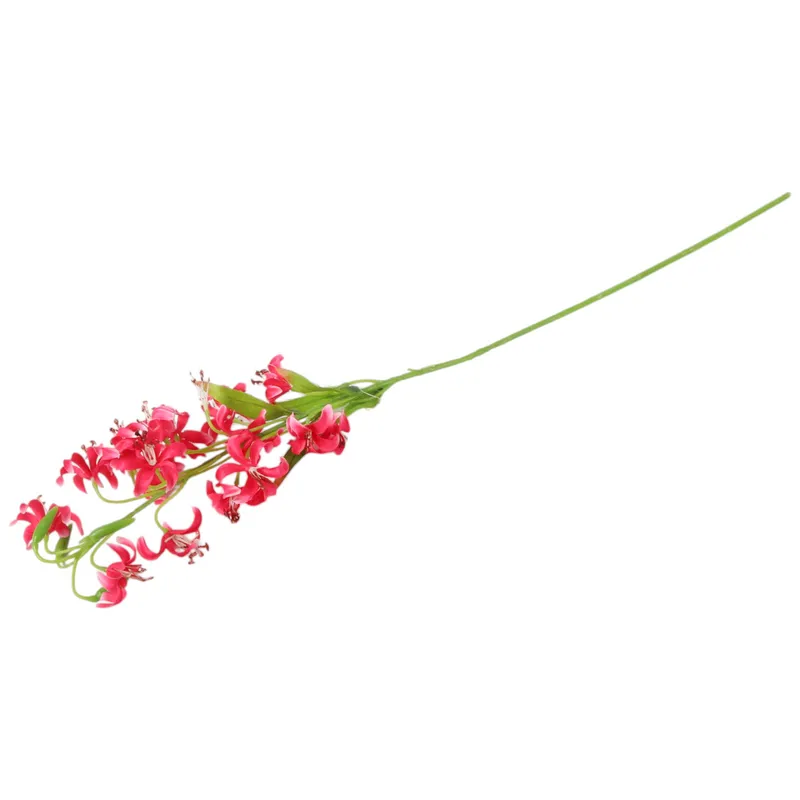 GAŁĄZKA DROBNEJ LILII W Kolorze Ciemno-Różowym 85 cm