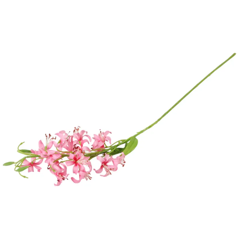 GAŁĄZKA DROBNEJ LILII W Kolorze Różowym 85 cm