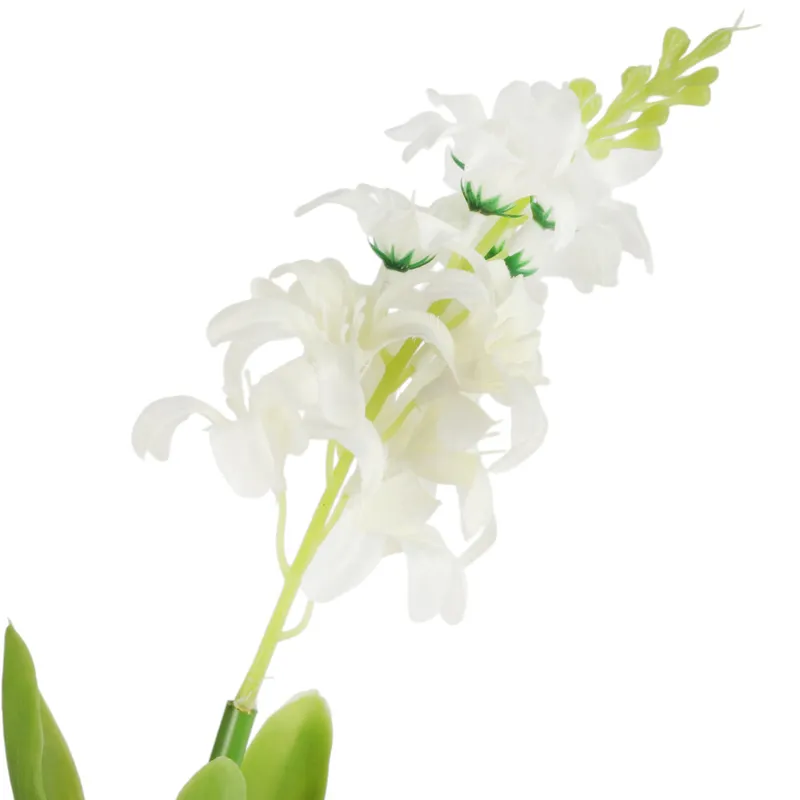 Hiacynt Kwiat Sztuczny 42 cm - Biały