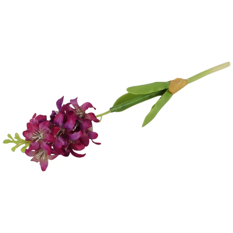 Hiacynt Kwiat Sztuczny 42 cm - Fioletowy