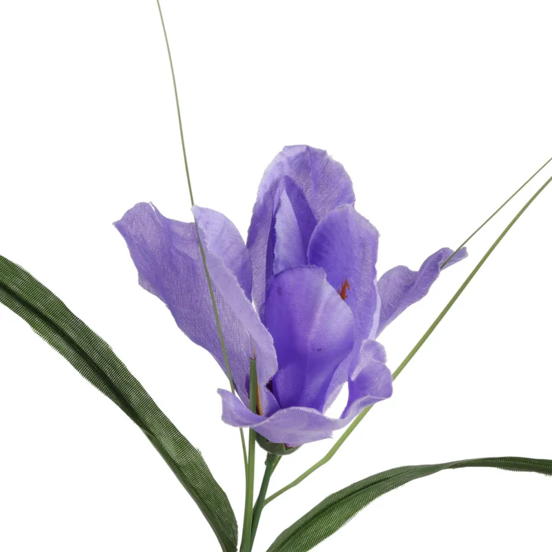 Irys Kwiat Sztuczny Z Trawką 50 cm