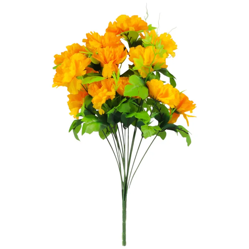 Sztuczny Bukiet 14 Anemonów 54 cm - ŻÓŁTE