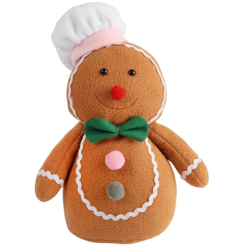 Maskotka Pan Piernik Ozdoba Świąteczna Dekoracja Bożonarodzeniowa Figurka 28 cm