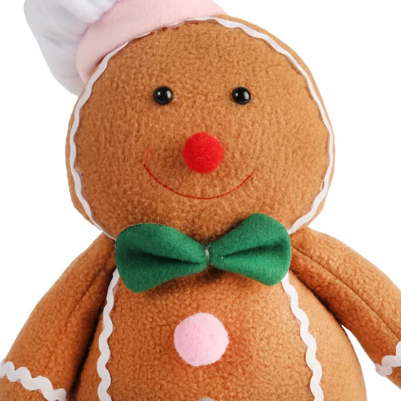 Maskotka Pan Piernik Ozdoba Świąteczna Dekoracja Bożonarodzeniowa Figurka 28 cm