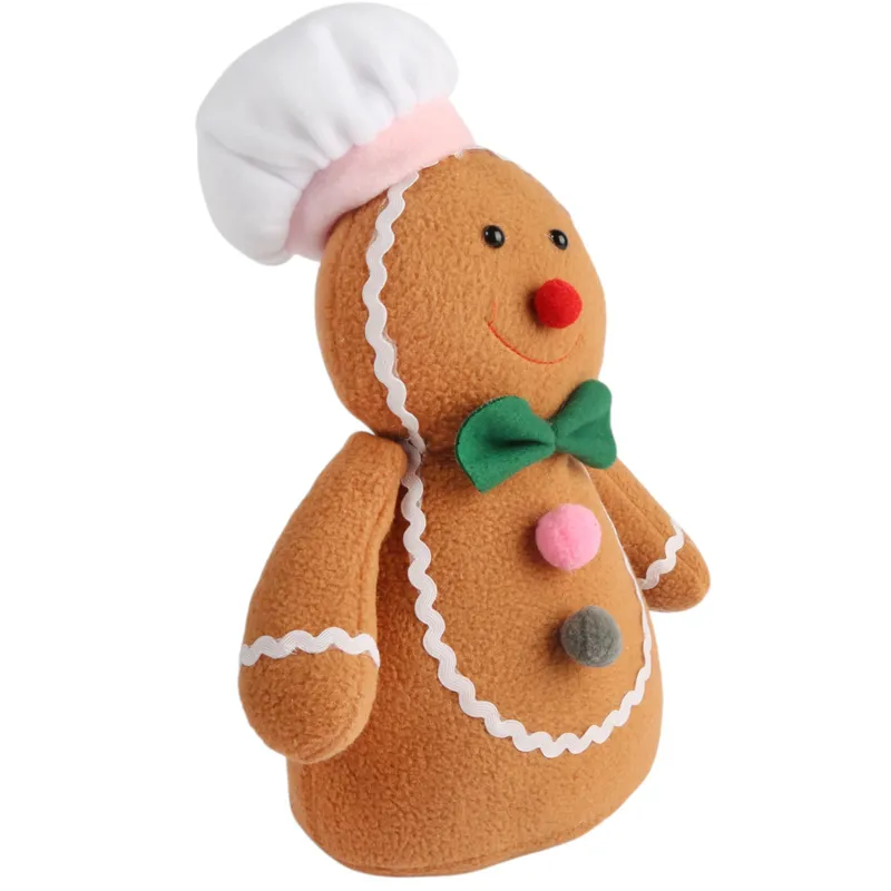 Maskotka Pan Piernik Ozdoba Świąteczna Dekoracja Bożonarodzeniowa Figurka 28 cm