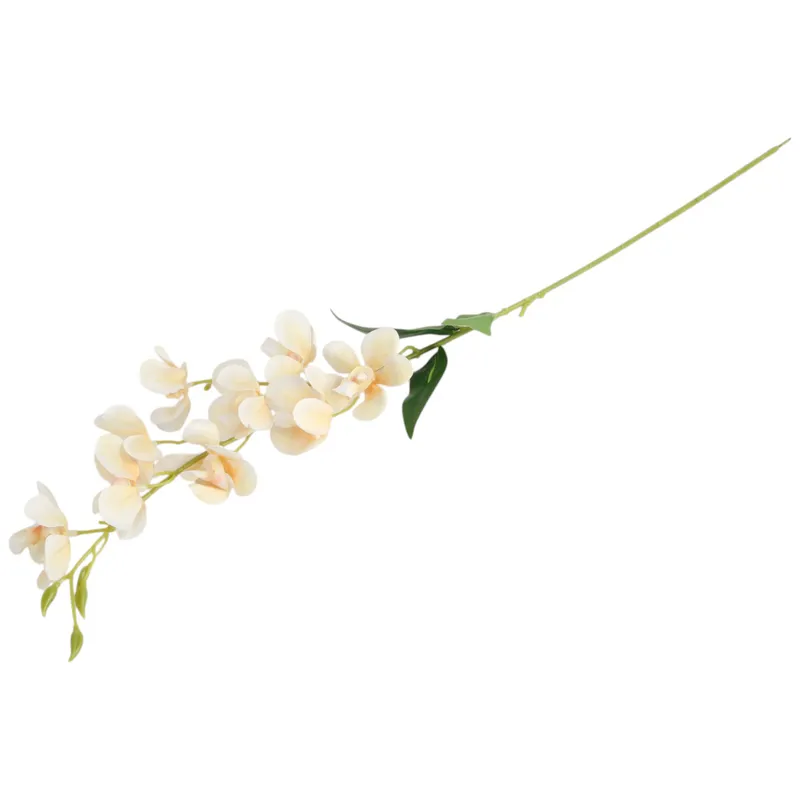 Gałązka Sztucznego Storczyka 84 cm Kolor - Kremowy