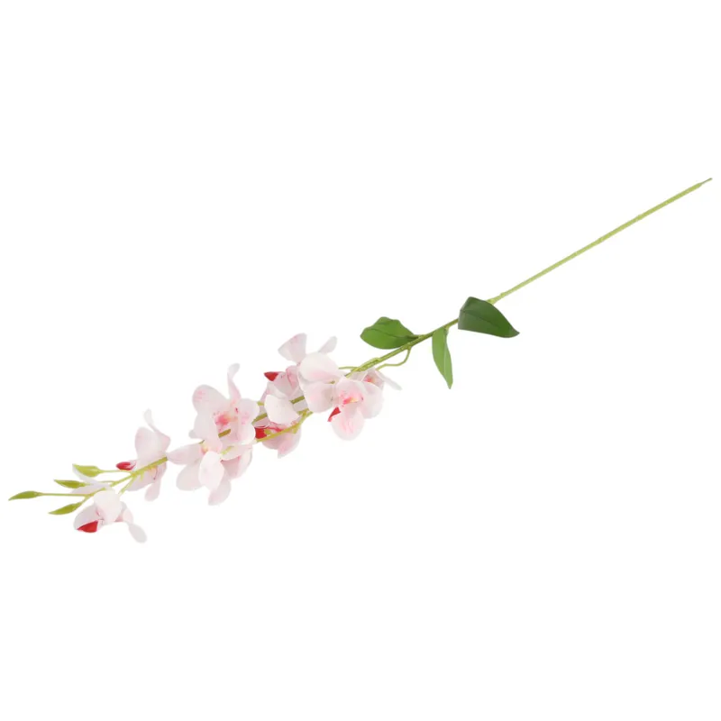 Gałązka Sztucznego Storczyka 84 cm Kolor - Biało-Różowy