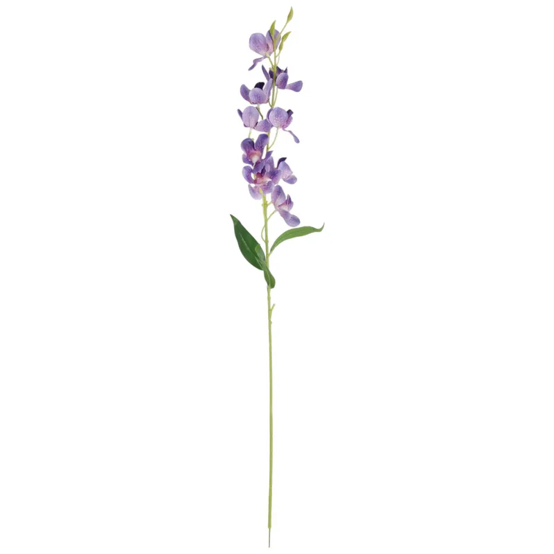 Gałązka Sztucznego Storczyka 84 cm Kolor Jasno-Fioletowy