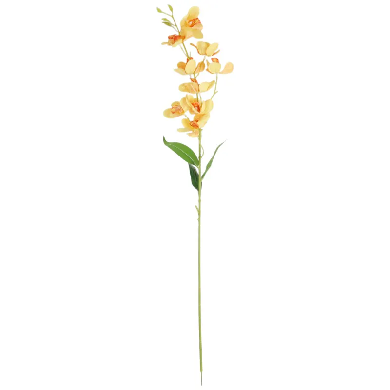 Gałązka Sztucznego Storczyka 84 cm Kolor - Żółty