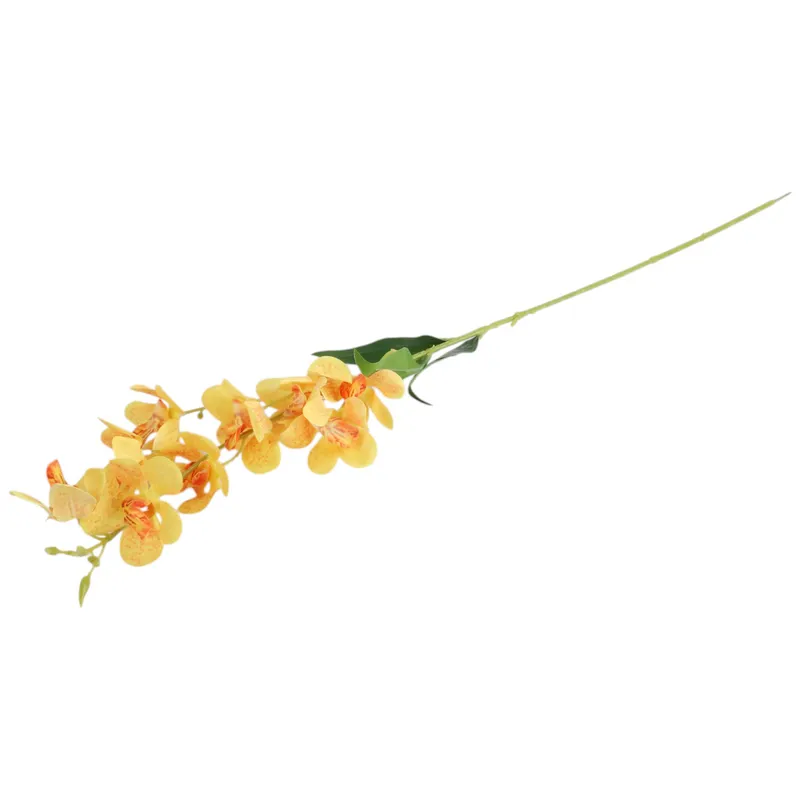 Gałązka Sztucznego Storczyka 84 cm Kolor - Żółty