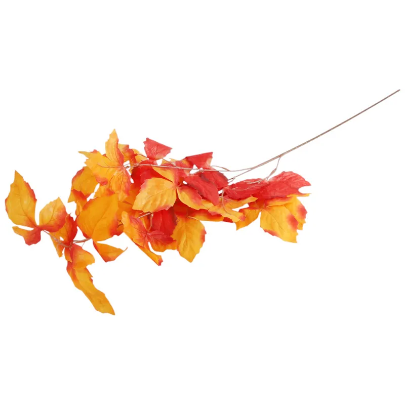GAŁĄZKA JESIENNA 95 cm Do KOMPOZYCJI FLORYSTYCZNYCH Kolor - Pomarańczowy