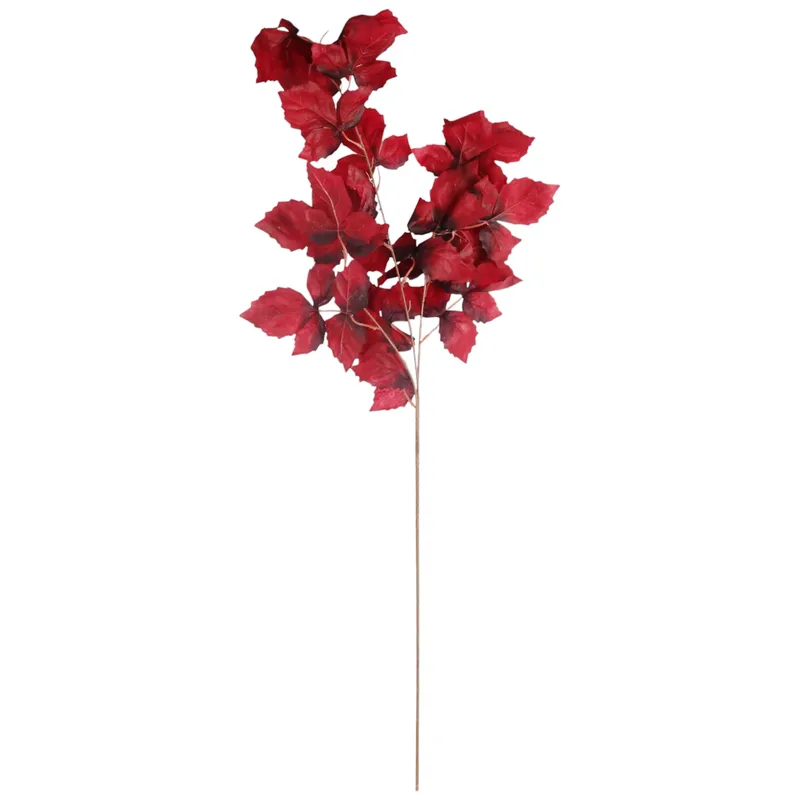 GAŁĄZKA JESIENNA 95 cm Do KOMPOZYCJI FLORYSTYCZNYCH Kolor - Czerwony