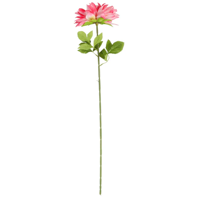 DALIA Duży KWIAT SZTUCZNY Do Wazonu 74 cm - Różowa