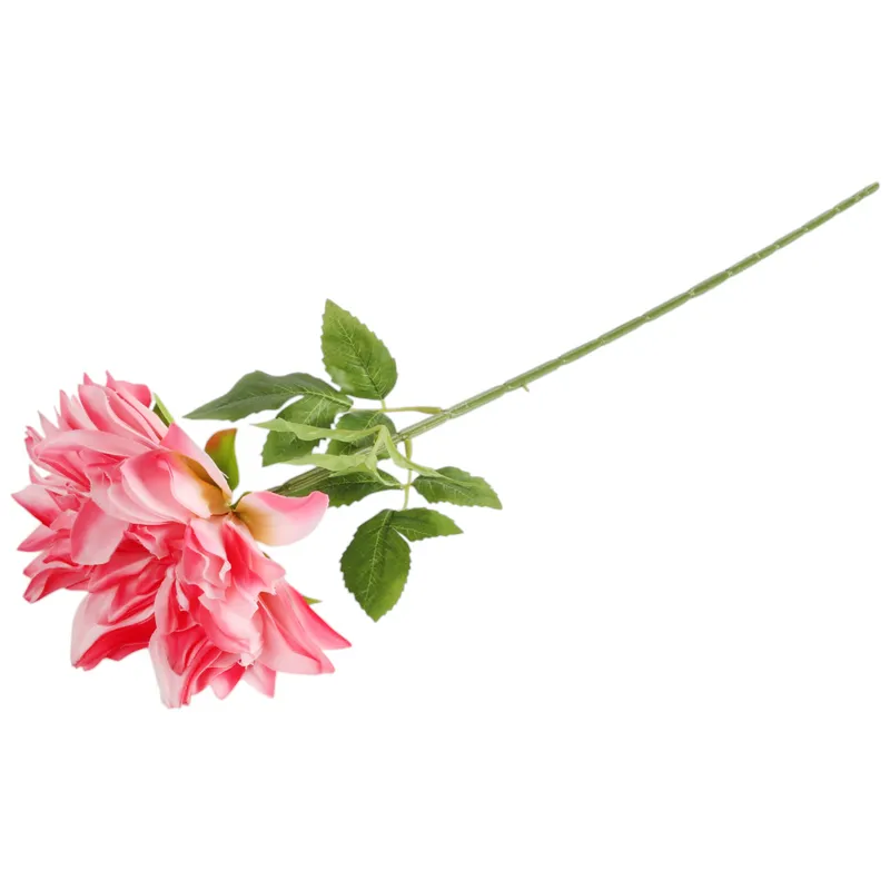 DALIA Duży KWIAT SZTUCZNY Do Wazonu 74 cm - Różowa