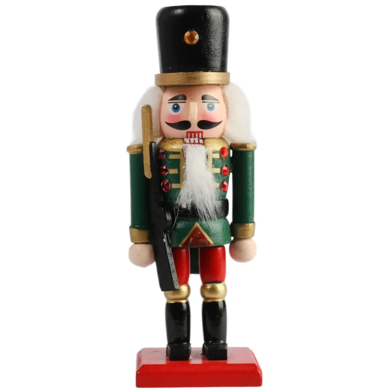 Figurka Świąteczna Dekoracyjny Dziadek Do Orzechów 15 cm Gwardzista - Niebieski