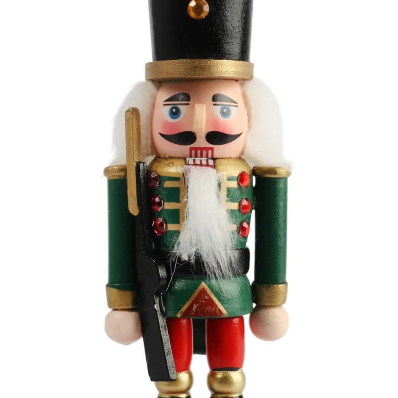 Figurka Świąteczna Dekoracyjny Dziadek Do Orzechów 15 cm Gwardzista - Niebieski