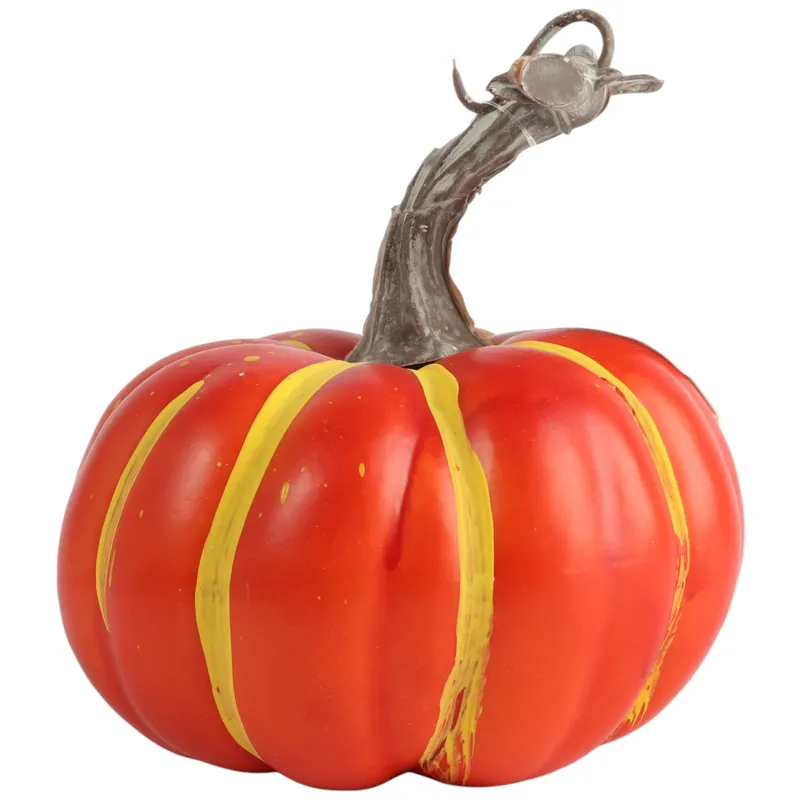 Jesienna Dekoracja Sztuczna Dynia 12 cm