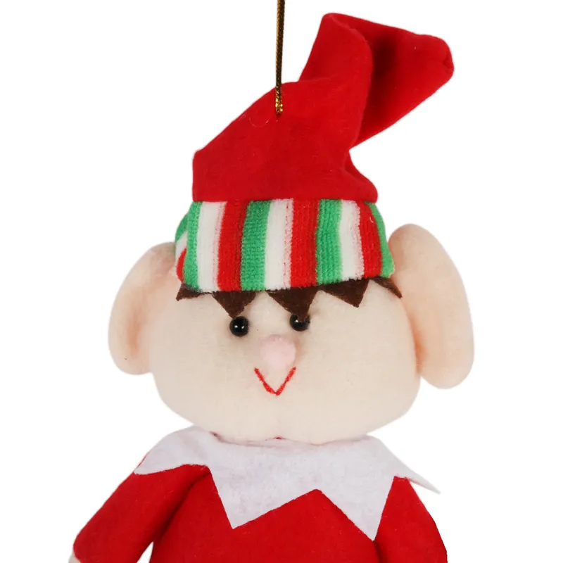 Elf On The Shelf Psotnik Figurka Elfa Skrzat Krasnal Świąteczny Adwentowy - Czerwony