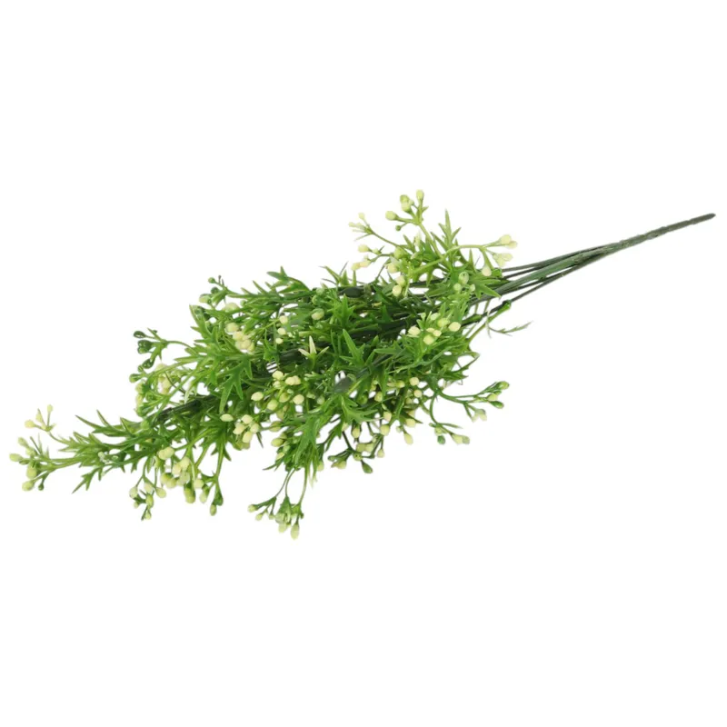 SZTUCZNY Bukiet TRAWA Dziki Koper 43 cm - Biały