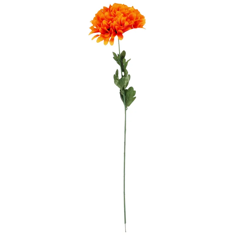 Chryzantema Pojedynczy Kwiat Fi 20 cm Pomarańczowo - Brązowy