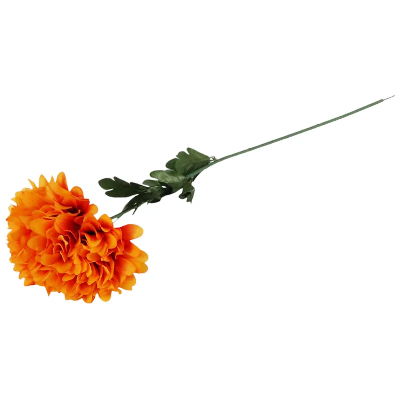 Chryzantema Pojedynczy Kwiat Fi 20 cm Pomarańczowo - Brązowy
