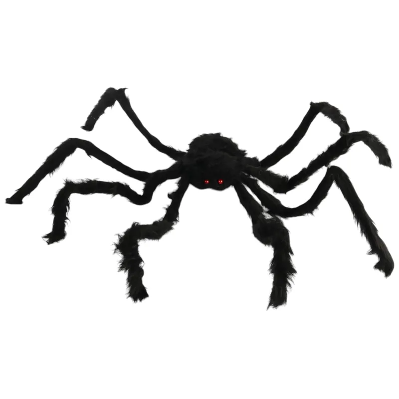 Dekoracja Ozdoba Na Halloween Pająk Włochaty Gigant Straszna Tarantula 70 cm