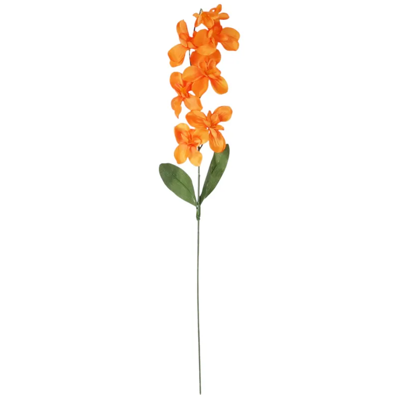 Storczyk Gałązka Kolor 66 cm - Pomarańczowa