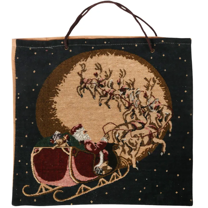Torba Gobelinowa Na Prezenty 40x38 cm Sanie