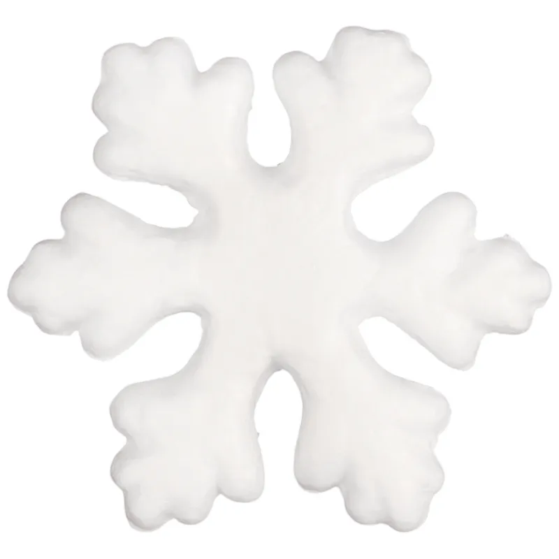 ŚNIEŻYNKI STYROPIANOWE 8 cm 8 szt DEKORACJA Do Ozdabiania Decoupage