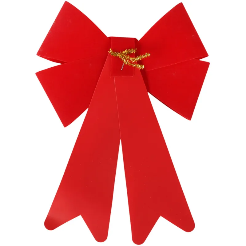 Kokarda Na Choinkę 20x15cm Ozdoba Stroik Dekoracja Zawieszka - Czerwona