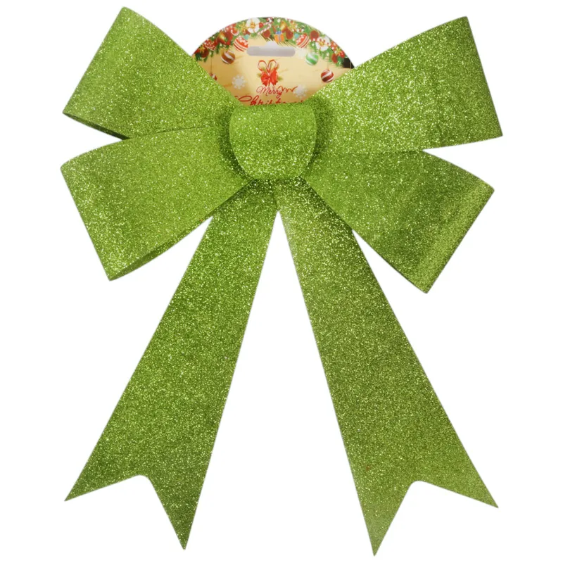 Kokarda Na Choinkę 40x28 cm Ozdoba Stroik Dekoracja Zawieszka - Zielona