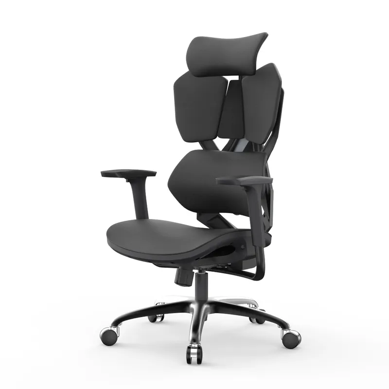 Fotel Ergonomiczny Gamingowy Angel Furia Black