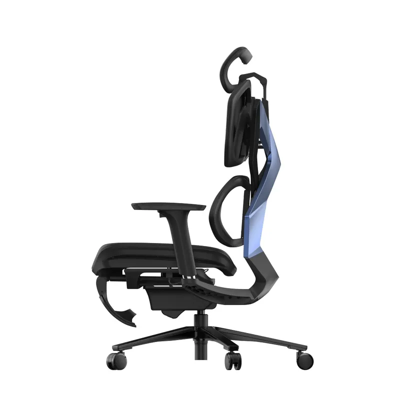 Fotel Ergonomiczny Gamingowy Angel Furia PRO Z Podnóżkiem