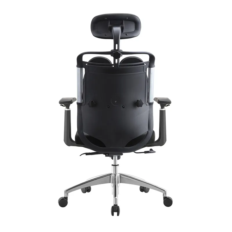 Fotel Biurowy Ergonomiczny ANGEL Stelio - Czarny